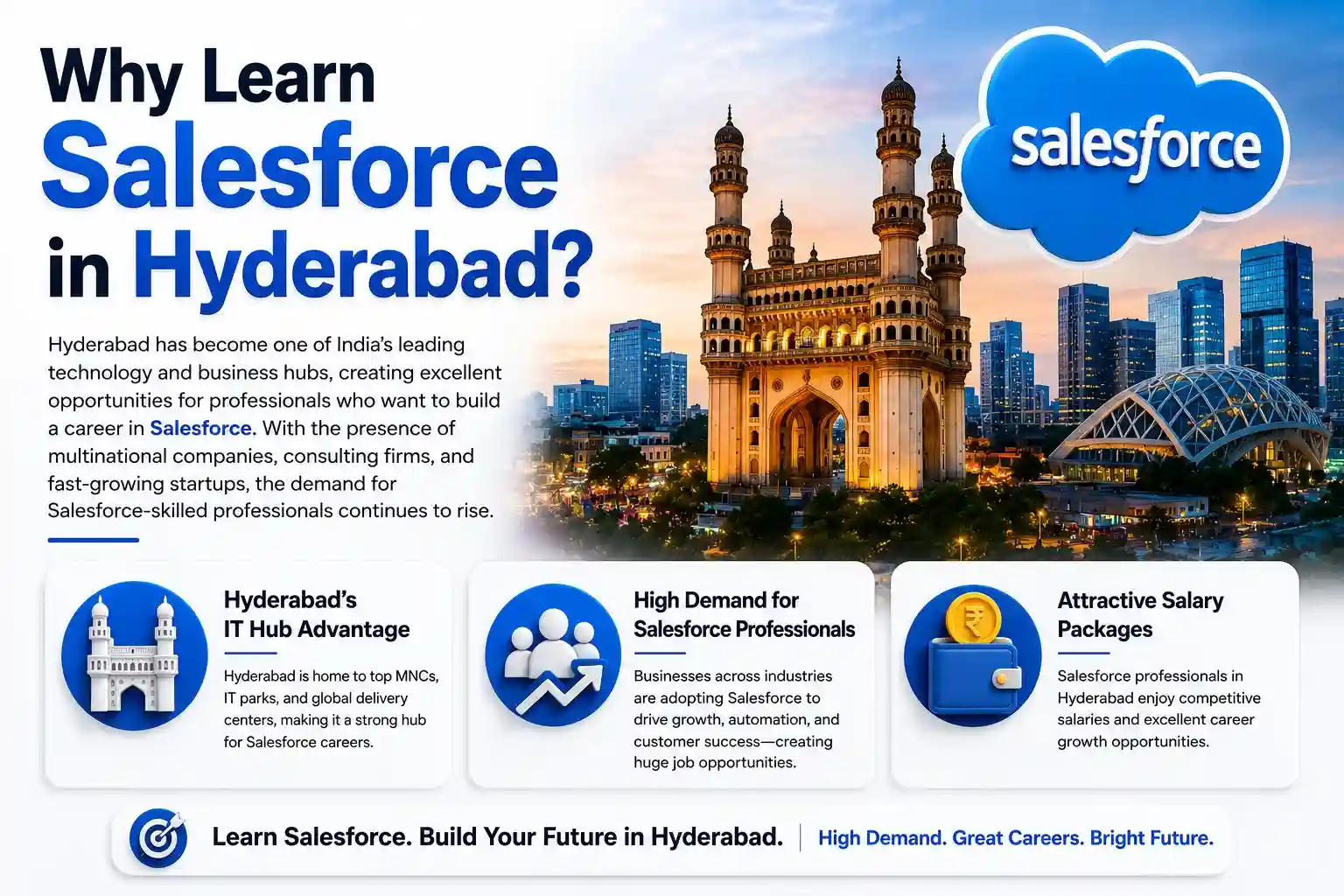 Why Learn Salesforce in Hyderabad for Better Career Opportunities and IT Jobs